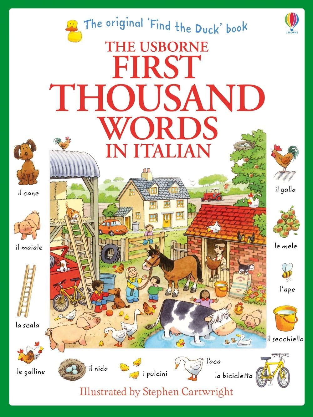 First Thousand Words In Italian  Usborne New Edition
