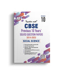 Together with CBSE Class 10 Social Science Previous 10 Years Solved Papers for 2024 Exam (Chapterwise & Topicwise)