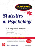 Schaums Outline Of Statistics In Psychology Problem Solved (Pb 2020)