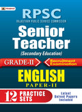 RPSC Rajasthan Public Service Commission Senior Teacher (Secondary Education) GradeII Recruitment Examination English PaperII