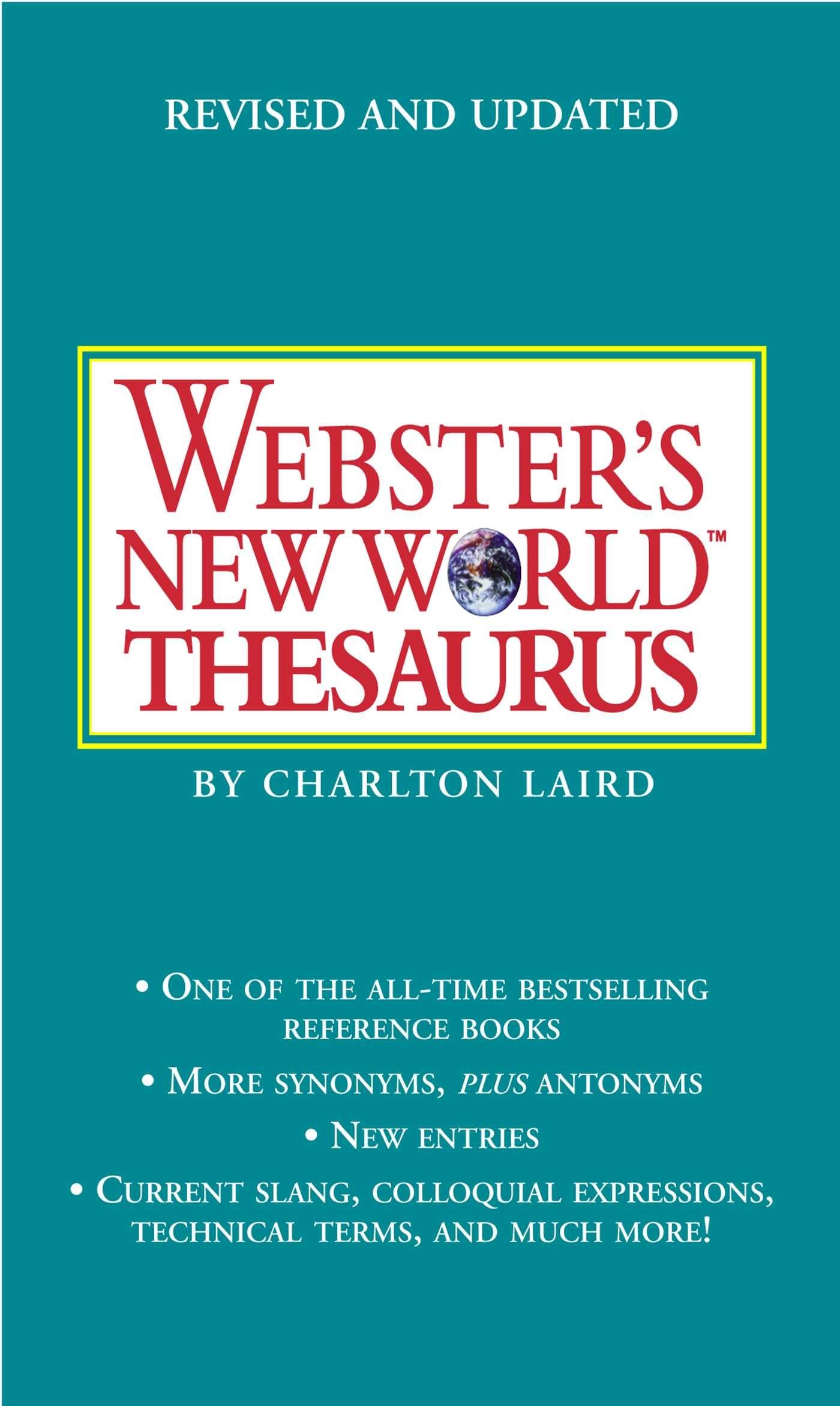 Websters New World Thesaurus: Third Edition
