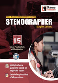 RRB Stenographer 15 Practice Sets and Solved Papers Book for 2021 Exam with Latest Pattern and Detailed Explanation by Rama Publ