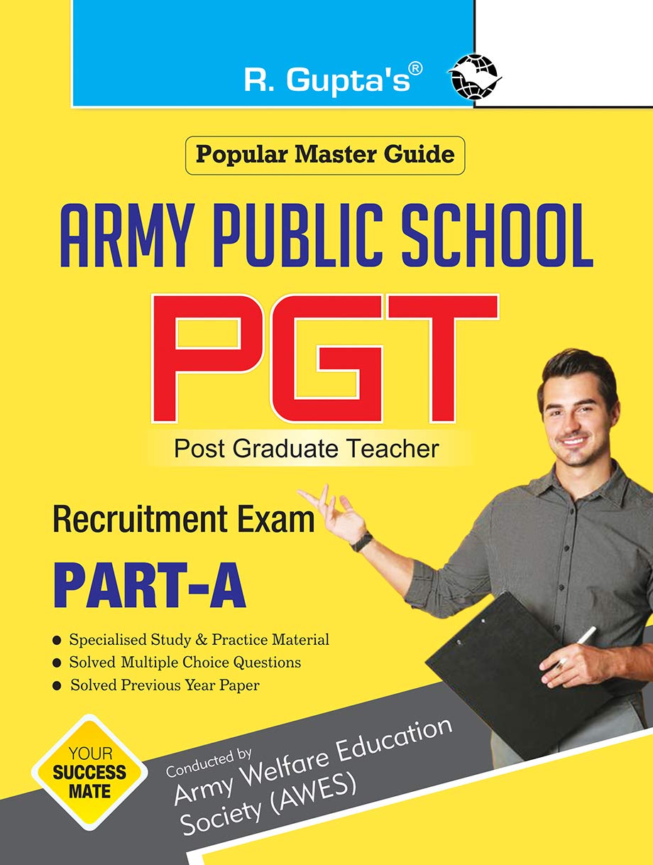Army Public School  PGT Recruitment Exam Guide (Part A)