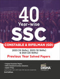 40 YearWise Ssc Constable (Gd) Recruitment Exam Previous Year Solved Papers  2023 (10 Shifts), 2022 (10 Shifts) & 2021 (20 Shi