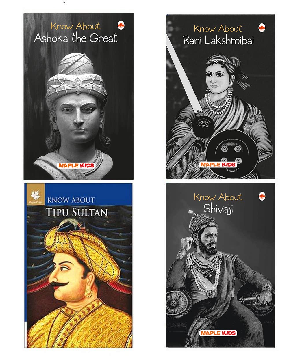 Indian Kings And Queens (Set Of 4 Books) (Know About)