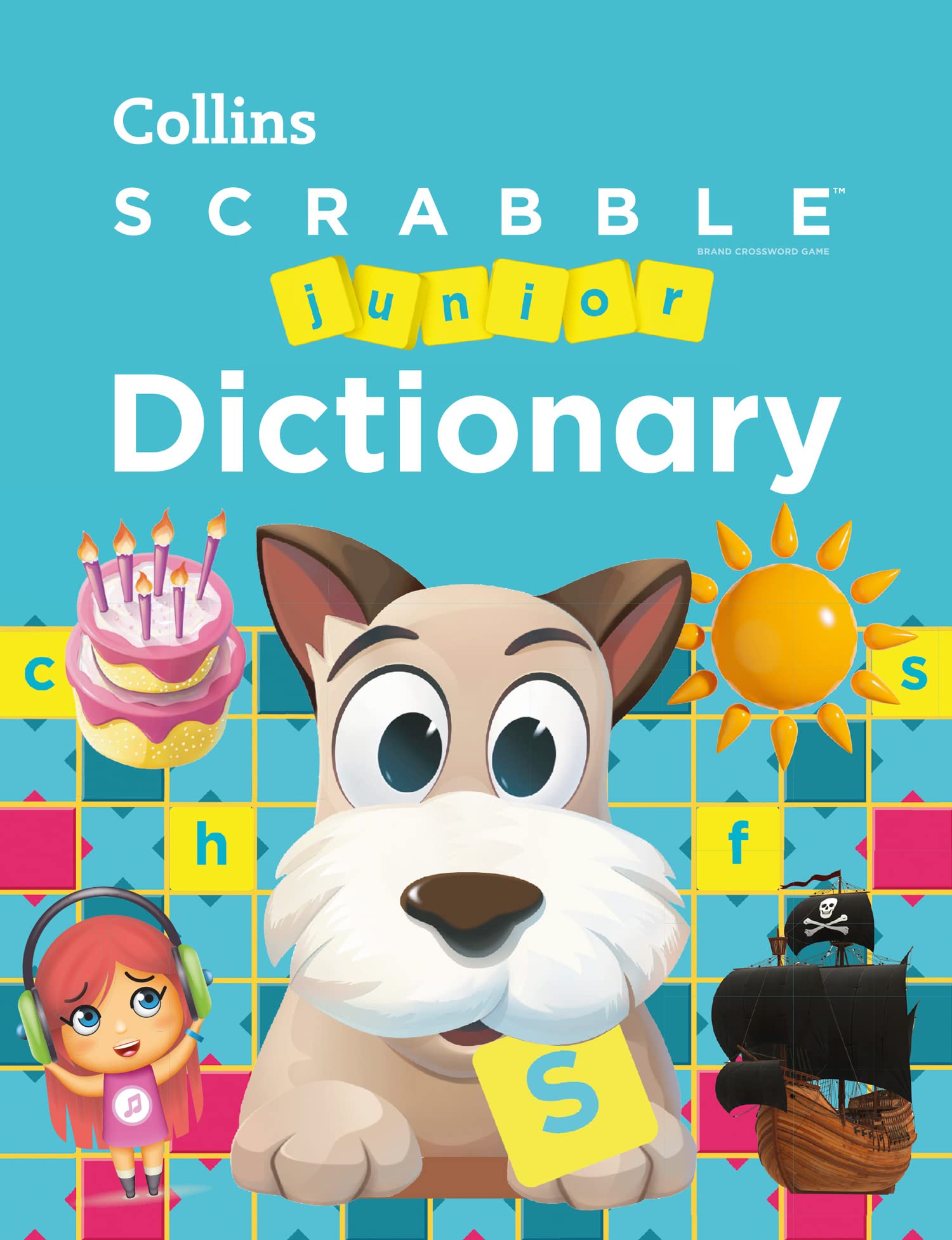 SCRABBLE (TM) Junior Dictionary: A Baby Record Journal with Attitude