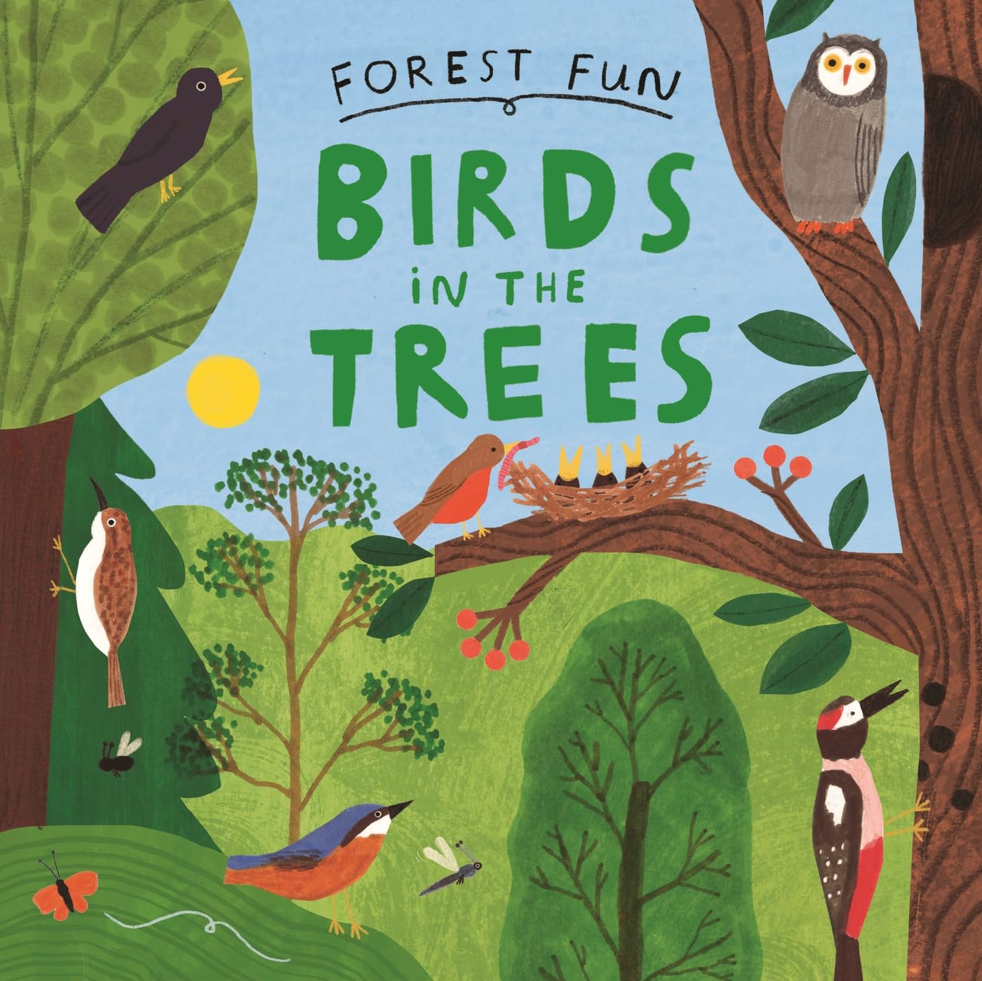 FOREST FUN BIRDS IN THE TREES
