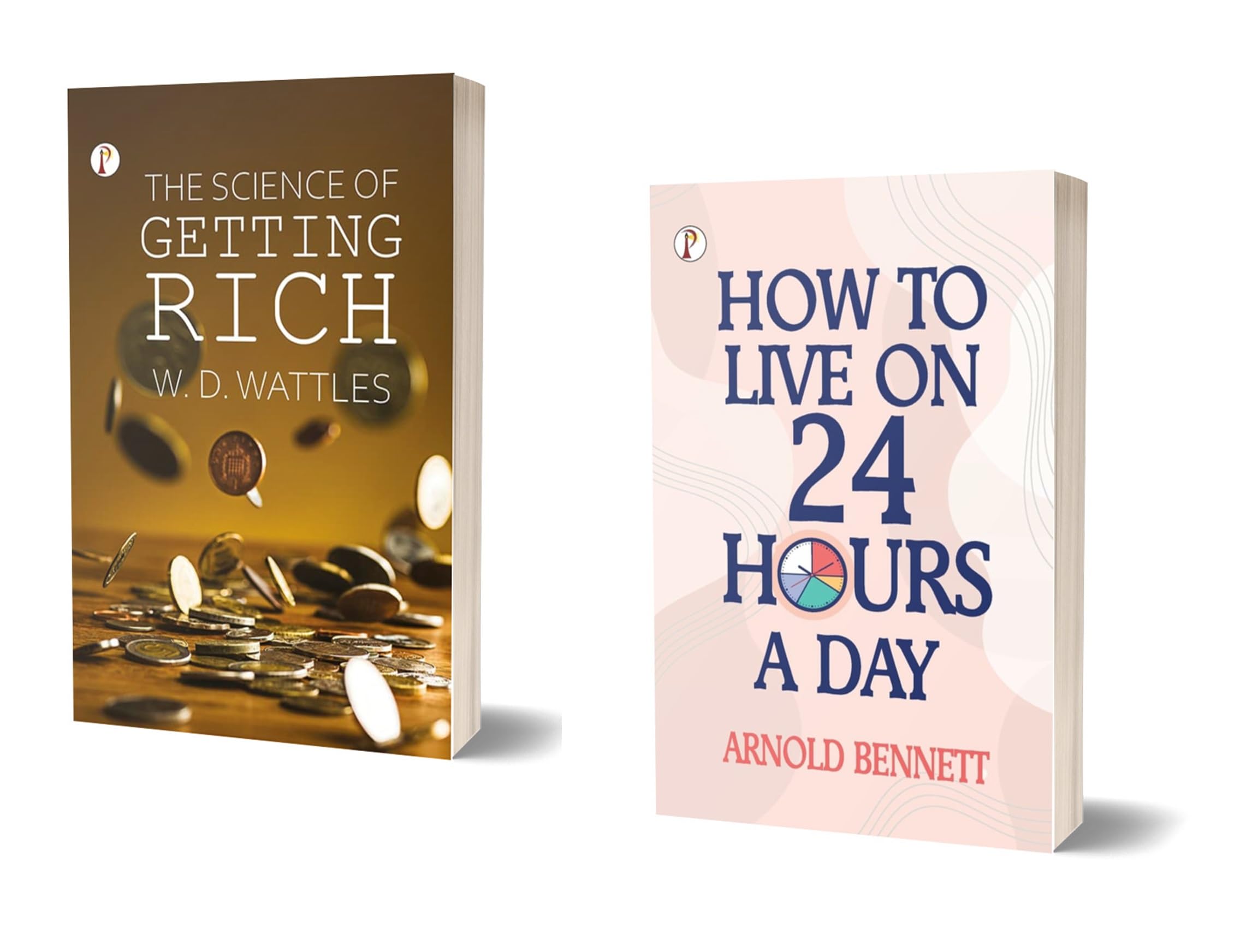 The Science of Getting Rich and How to Live 24 Hours a Day Combo Set of 2 Books