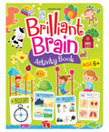 Brilliant Brain Activity Book For Kids Age 6 7 Years With Fun Activities, Puzzles, And Educational Lessons