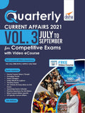 Quarterly Current Affairs Vol. 3  July To September 2021 For Competitive Exams With Video Ecourse
