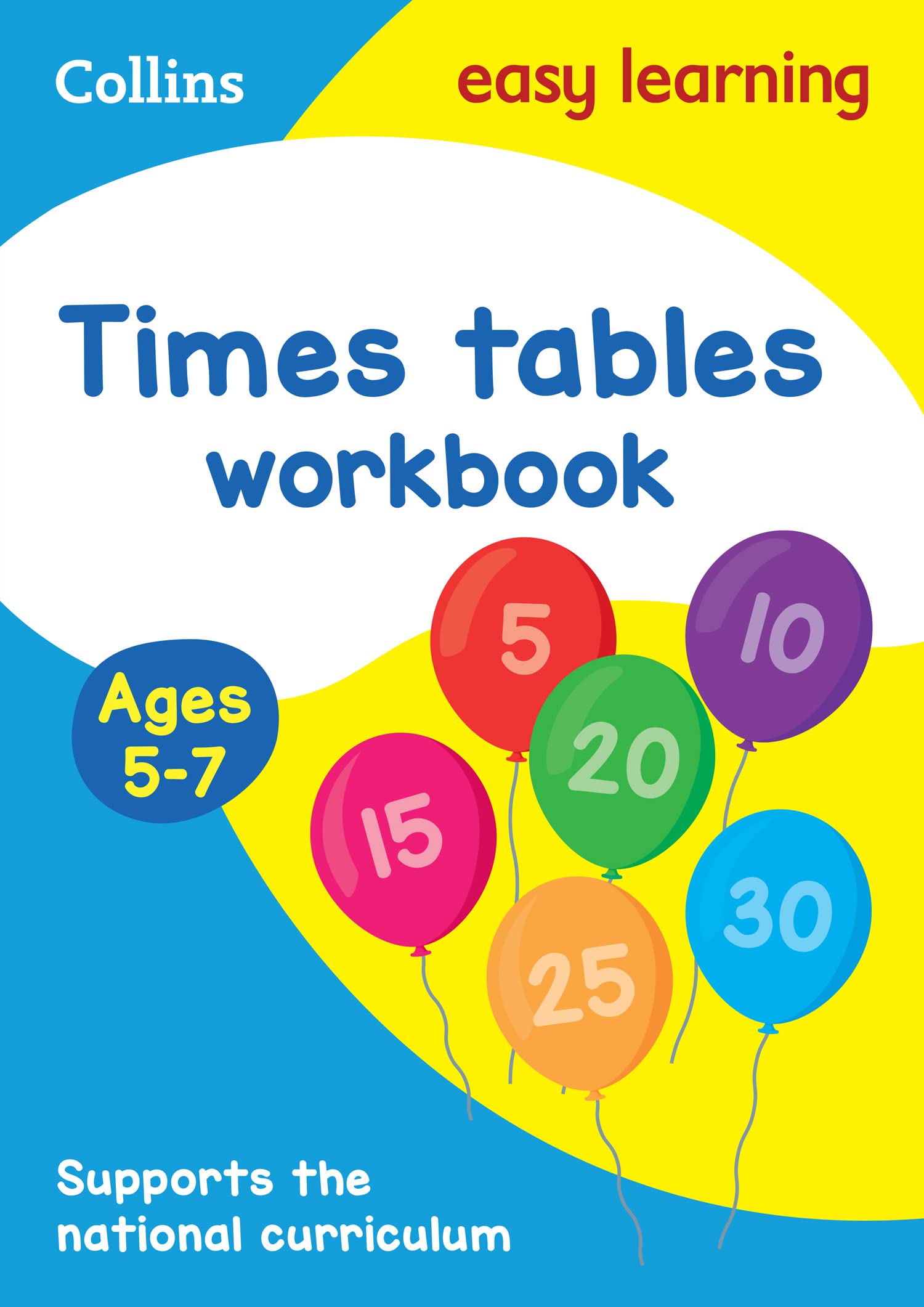 Collins Easy Learning Age 57  Times Tables Workbook Ages 57: New Edition
