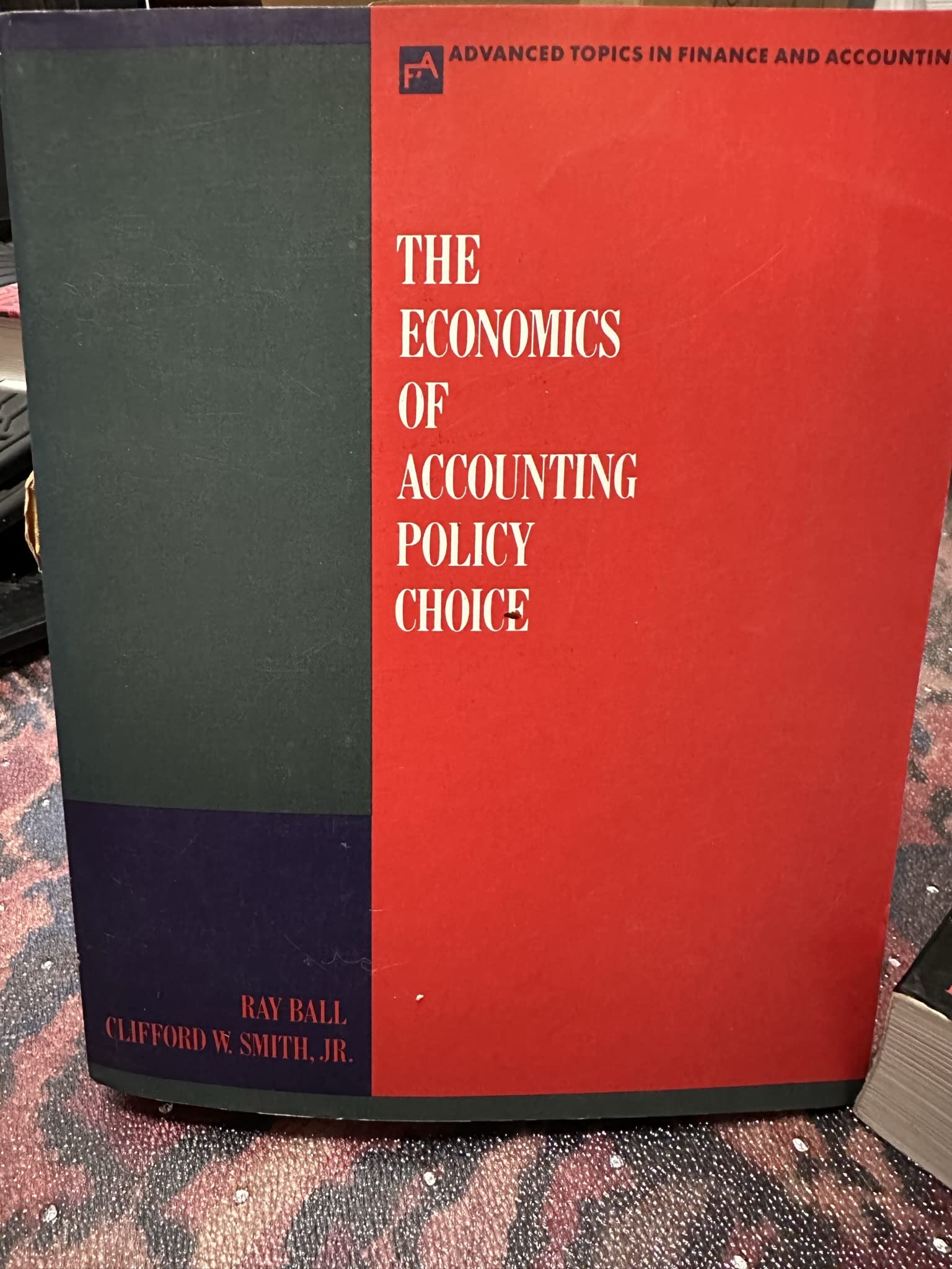 The Economics of Accounting Policy Choice (McGrawHill Series in Advanced Topics in Finance and Accounting)