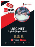 NTA UGC NET/JRF English Book 2024 (Paper I and II)  Teaching and Research Aptitude  10 Full Length Mock Tests (1500 Solved Que