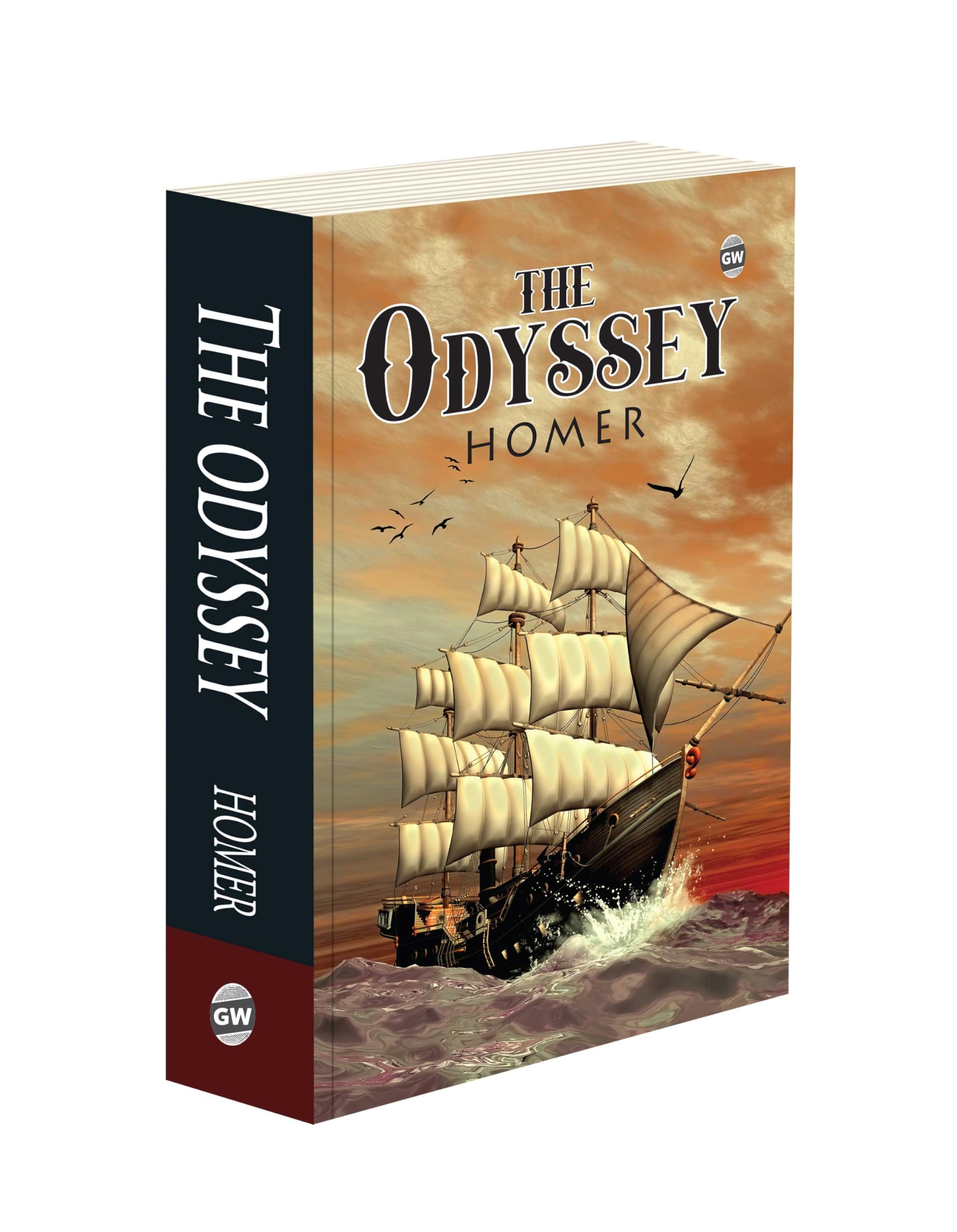 The Odyssey by Homer  Masterpiece of Ancient Greek Culture,Homers Classics,Greek Epic Poems,Trojan War,Mythology,Epic Poems o