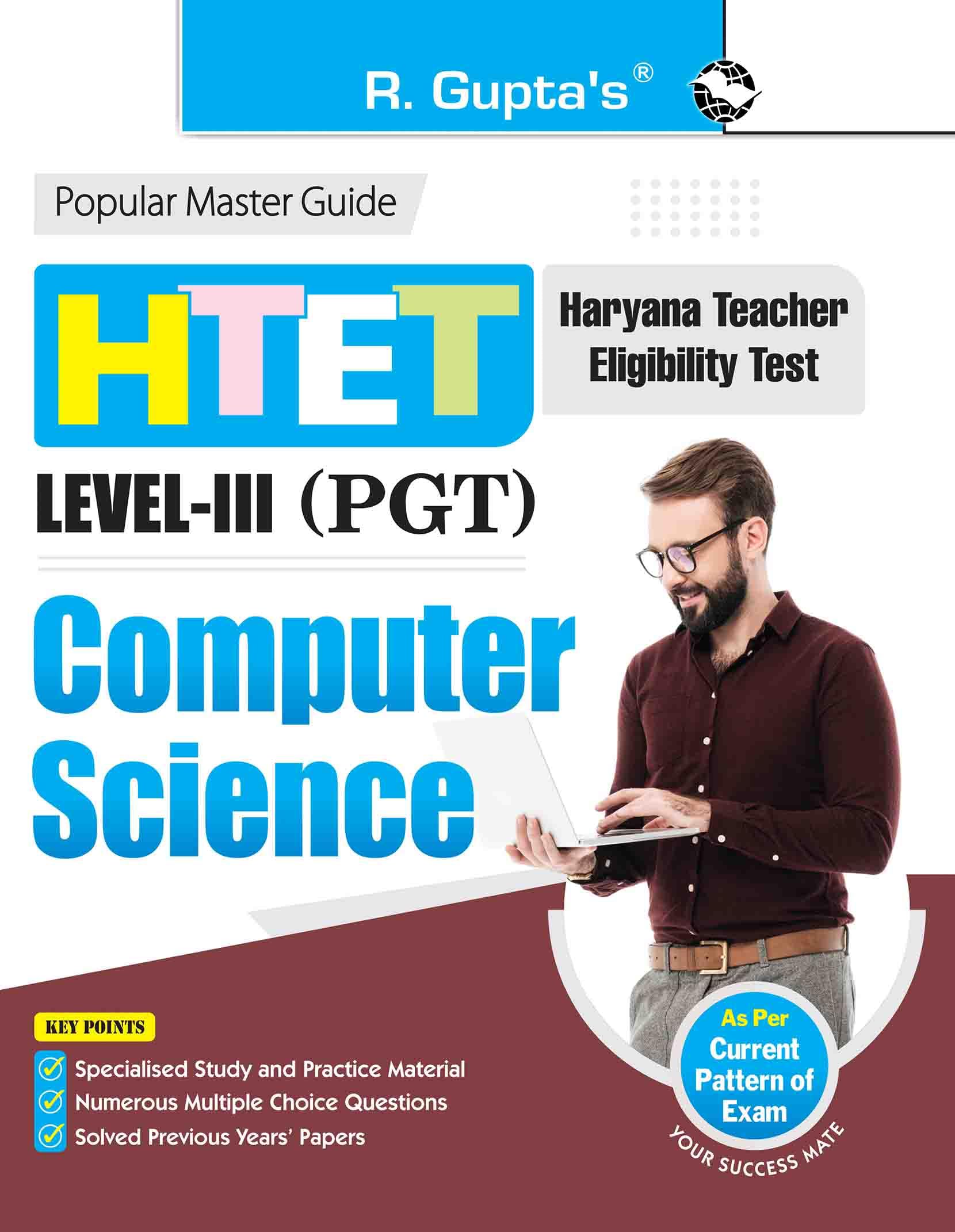 HTET: PGT (Post Graduate Teacher) Computer Science (Level III) Exam Guide