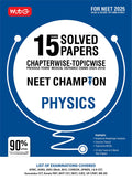 MTG 15 Years NEET Chapterwise Topicwise Previous Years Solved Papers Physics (PYQ Book) With Medical Entrance Exam Questions  N