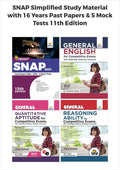 Snap Simplified Study Material With 16 Years Past Papers & 5 Mock Tests 11Th Edition
