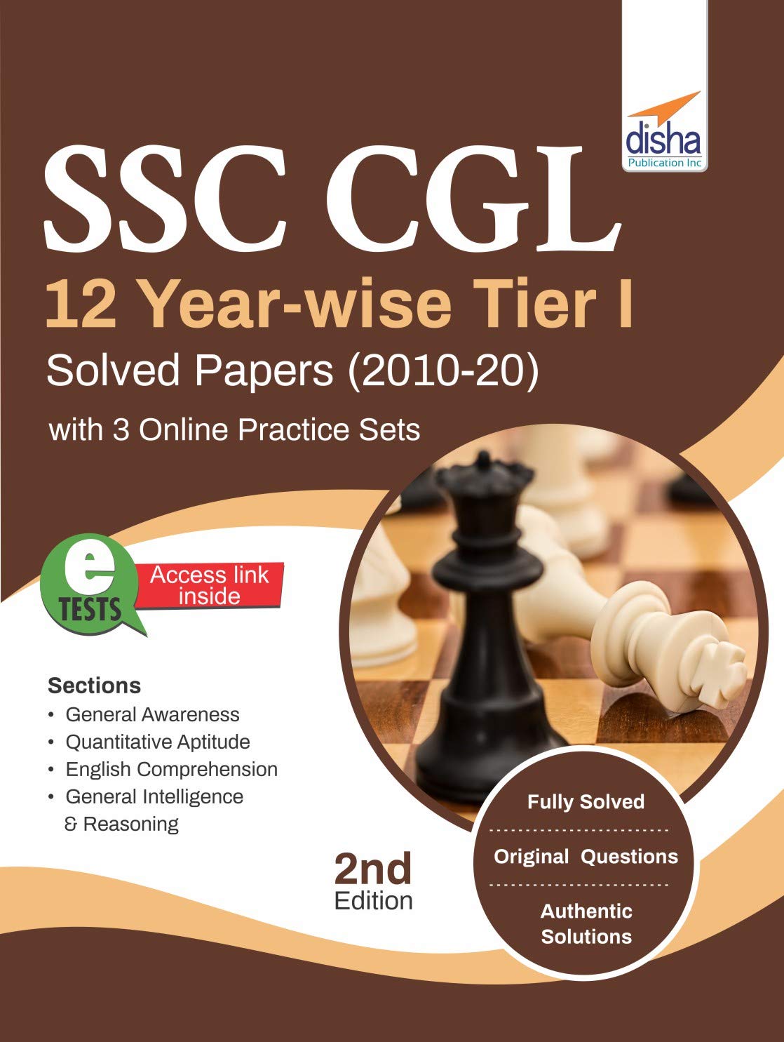 Ssc Cgl 12 YearWise Tier I Solved Papers (201020) With 3 Online Practice Sets 2Nd Edition