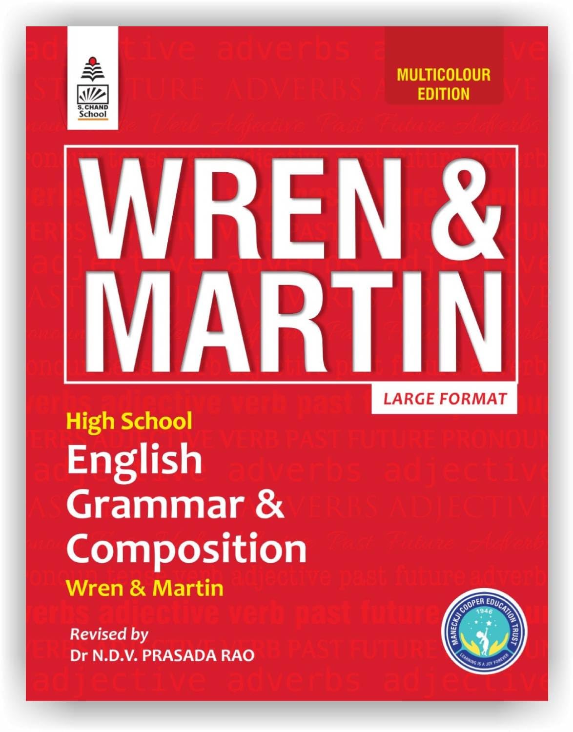 High School English Grammar and Composition (Multicolour)