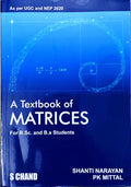 A Textbook Of Matrices