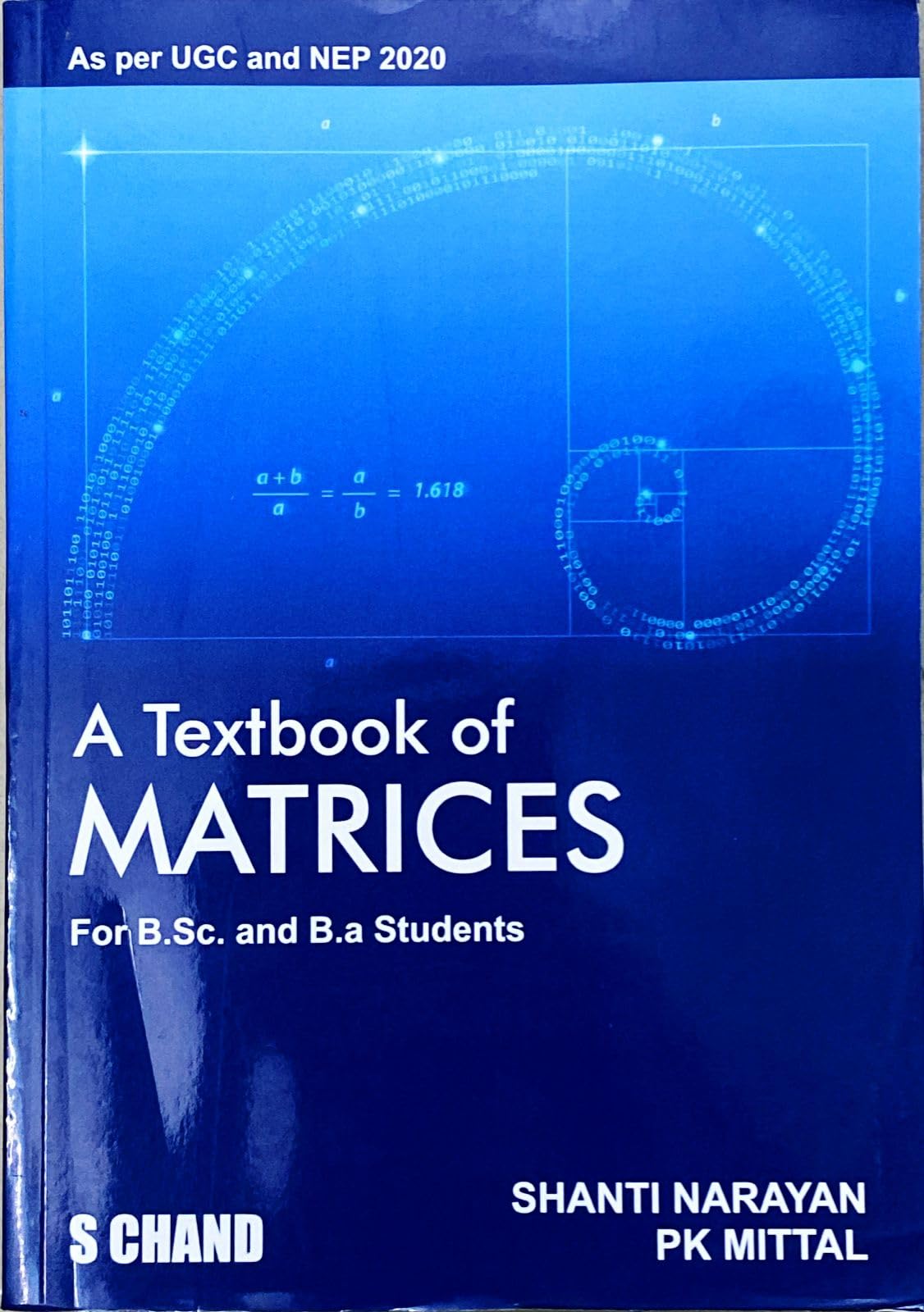 A Textbook Of Matrices