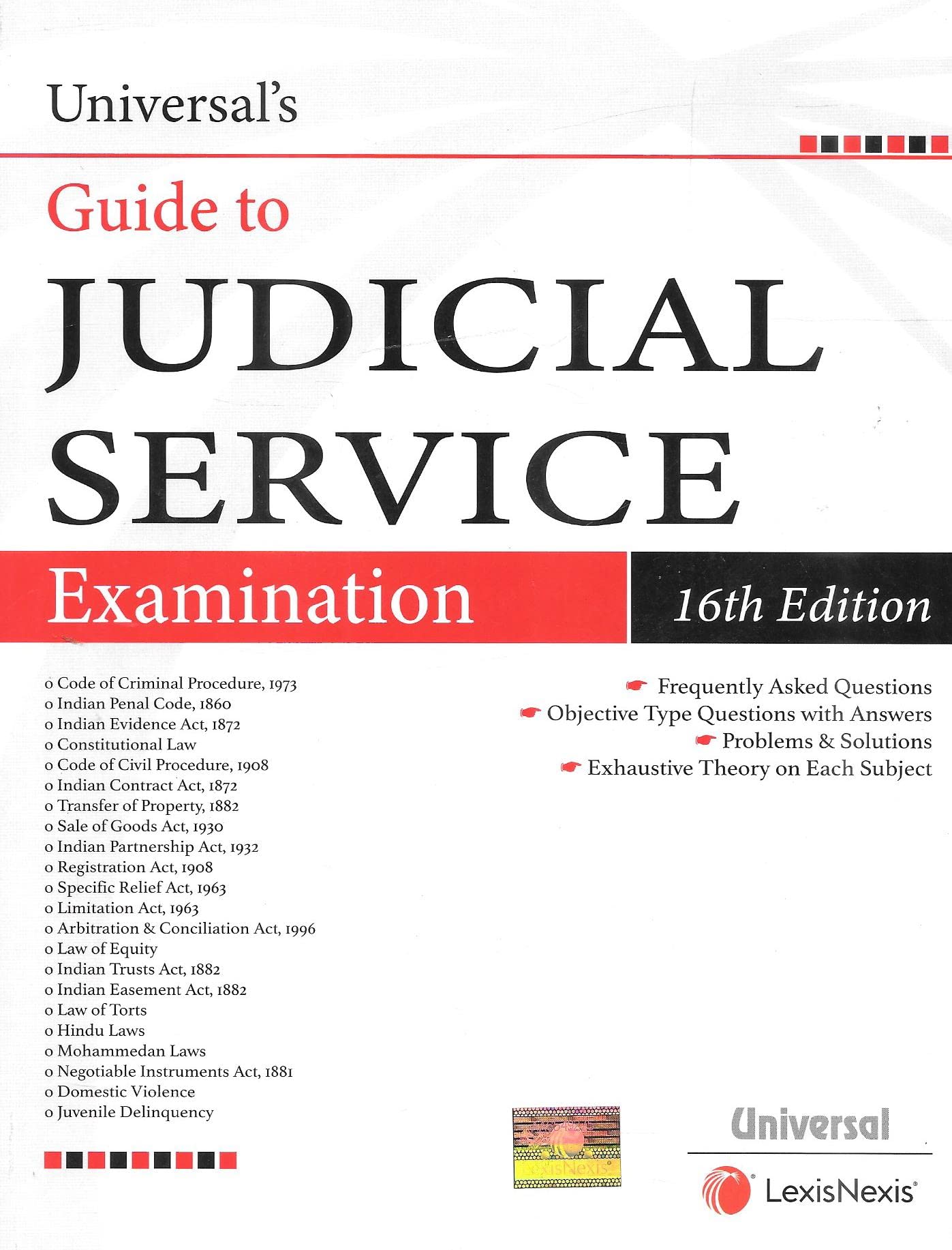 Universals Guide to Judicial Service Examination  16/e, 2022