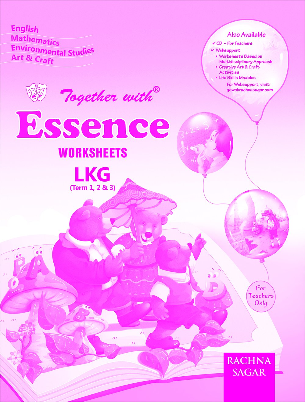 Together With Essence Worksheets for Class LKG