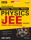 Wileys Halliday / Resnick / Walker Physics for JEE (Main & Advanced), Vol I, 4ed, 2026