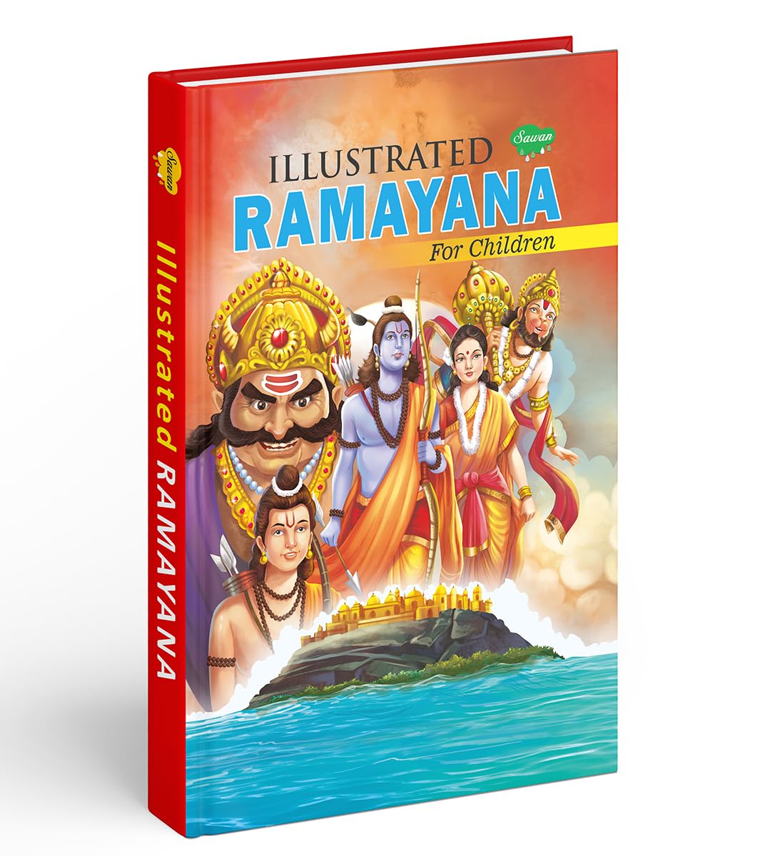 Illustrated Ramayana For Children I Children Story Books I By Sawan Books | In English