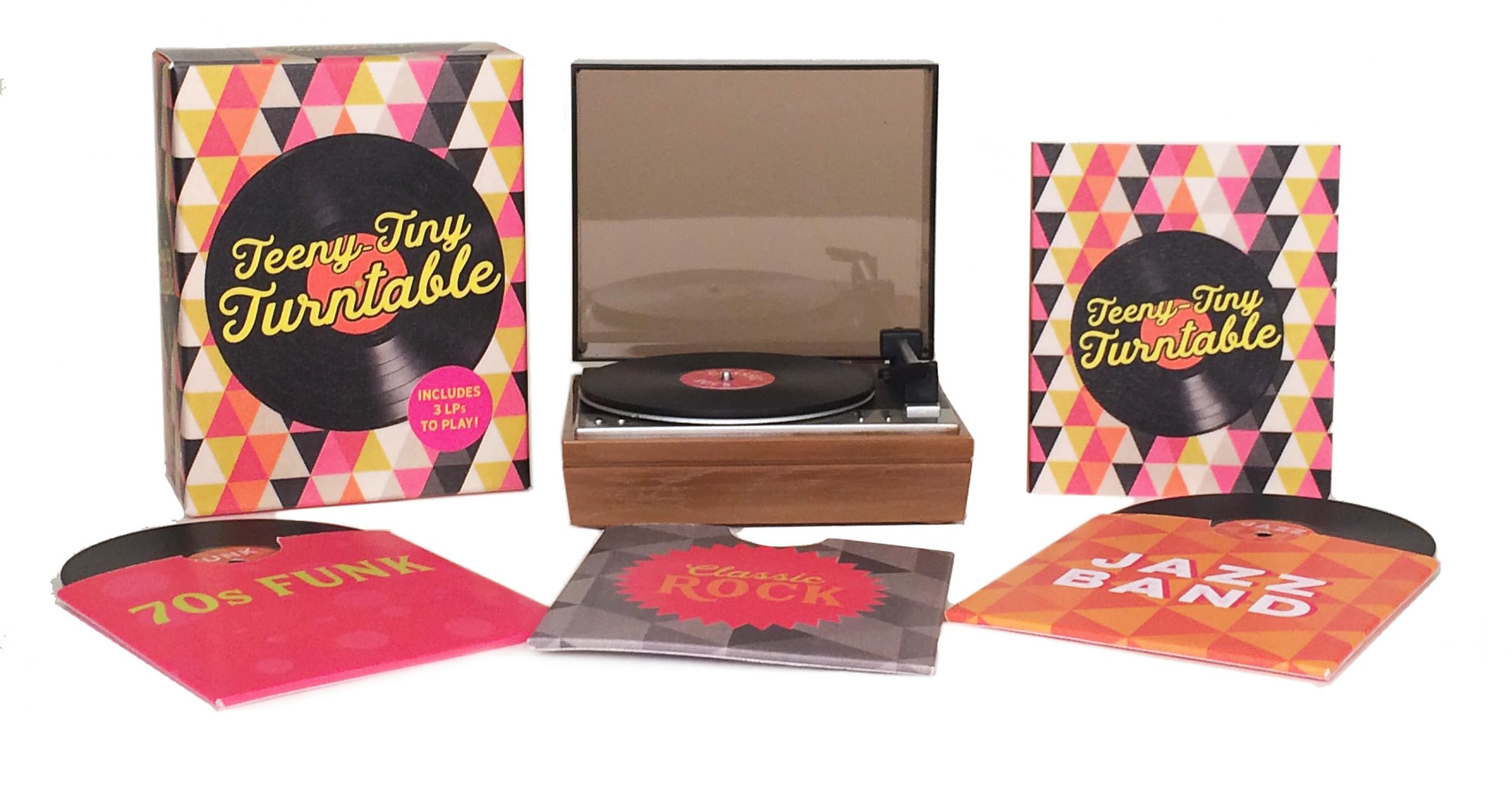 TeenyTiny Turntable: Includes 3 MiniLPs to Play! (RP Minis)