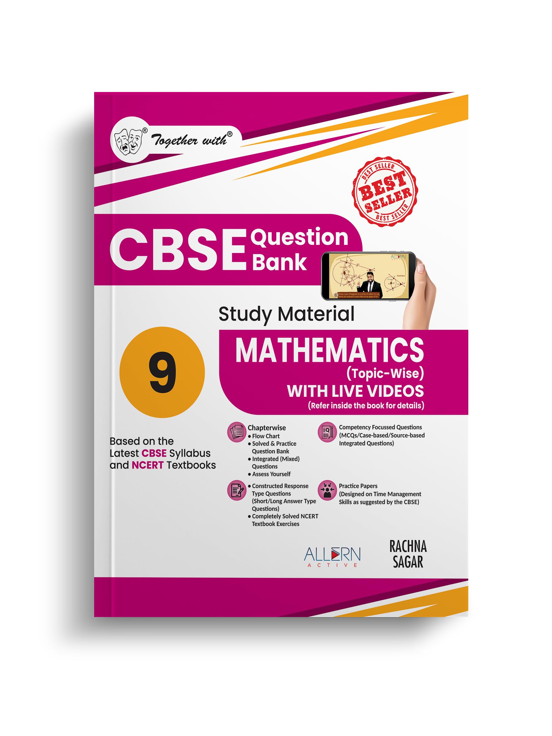 Together With Cbse Question Bank Class 9 Mathematics For 202526 Exam (Chapterwise & Topicwise)