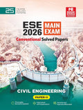 ESE 2026: Mains Examination: Civil Engineering (CE) VolumeII Chapterwise & Topicwise Conventional Solved Papers | 25 Years Solv