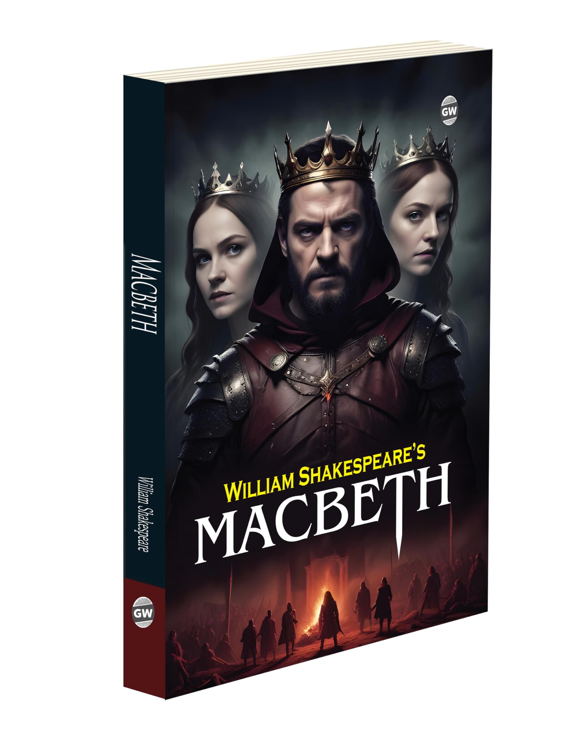 Macbeth (Paperback) : Shakespeare tragedy, English literature classic, famous drama play, world literature story, timeless Shak