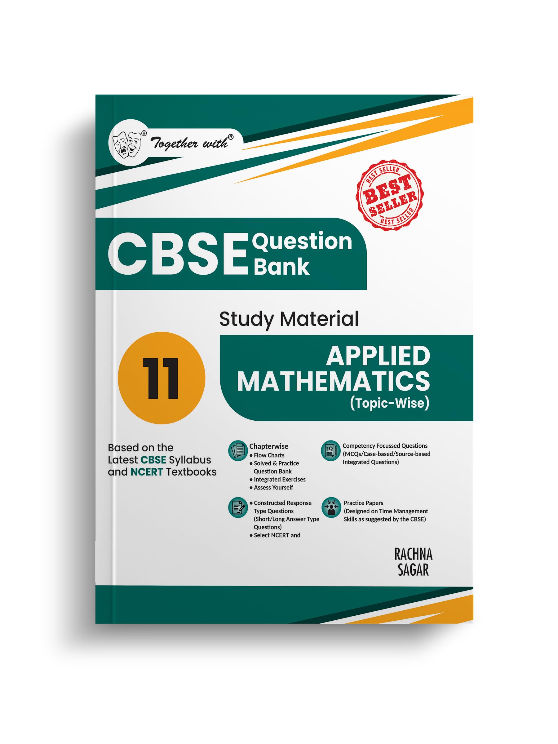 Together with CBSE Question Bank Class 11 Applied Mathematics for 202526 Exam (Chapterwise & Topicwise)