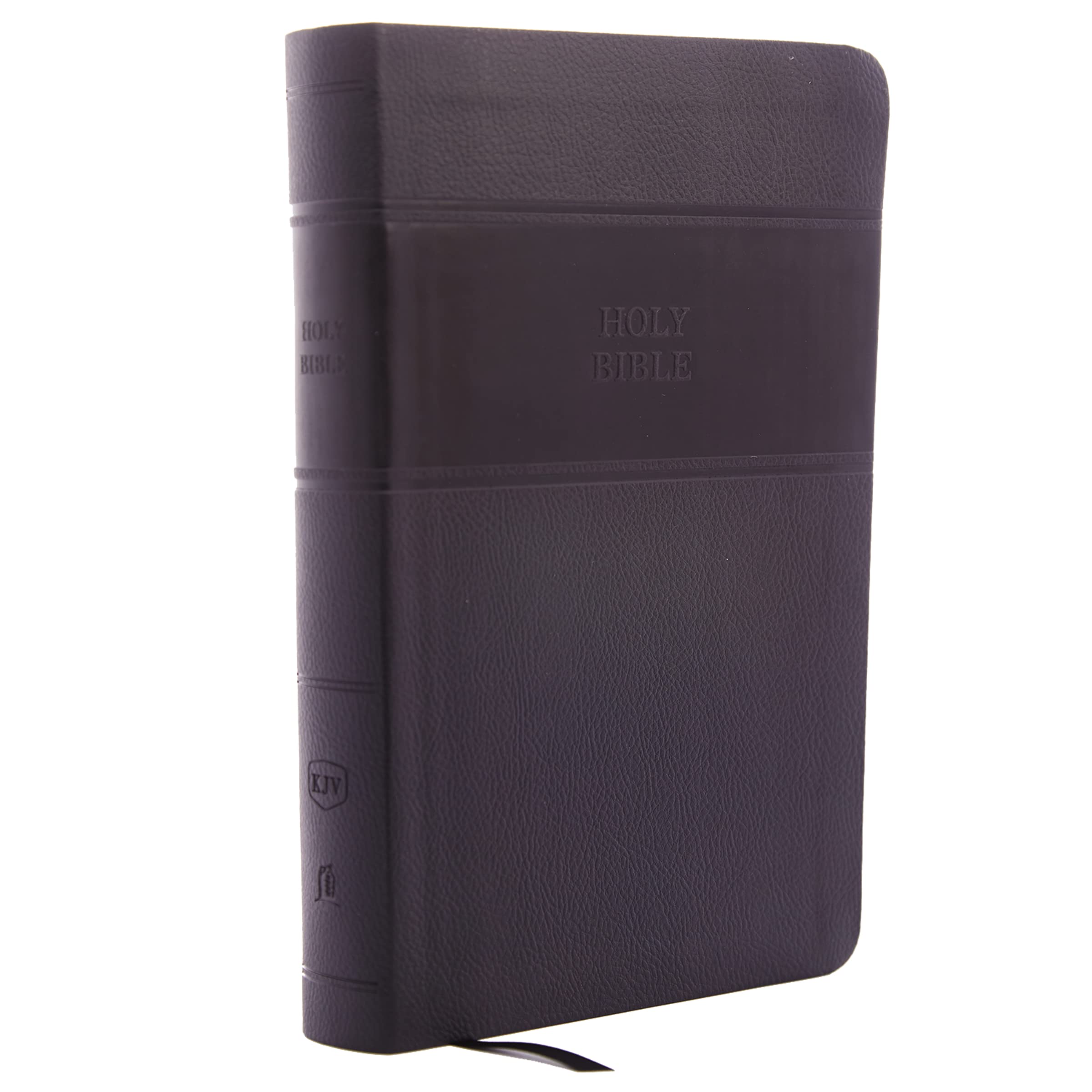 KJV Holy Bible: Personal Size Giant Print with 43,000 Cross References, Black Leathersoft, Red Letter, Comfort Print: King James