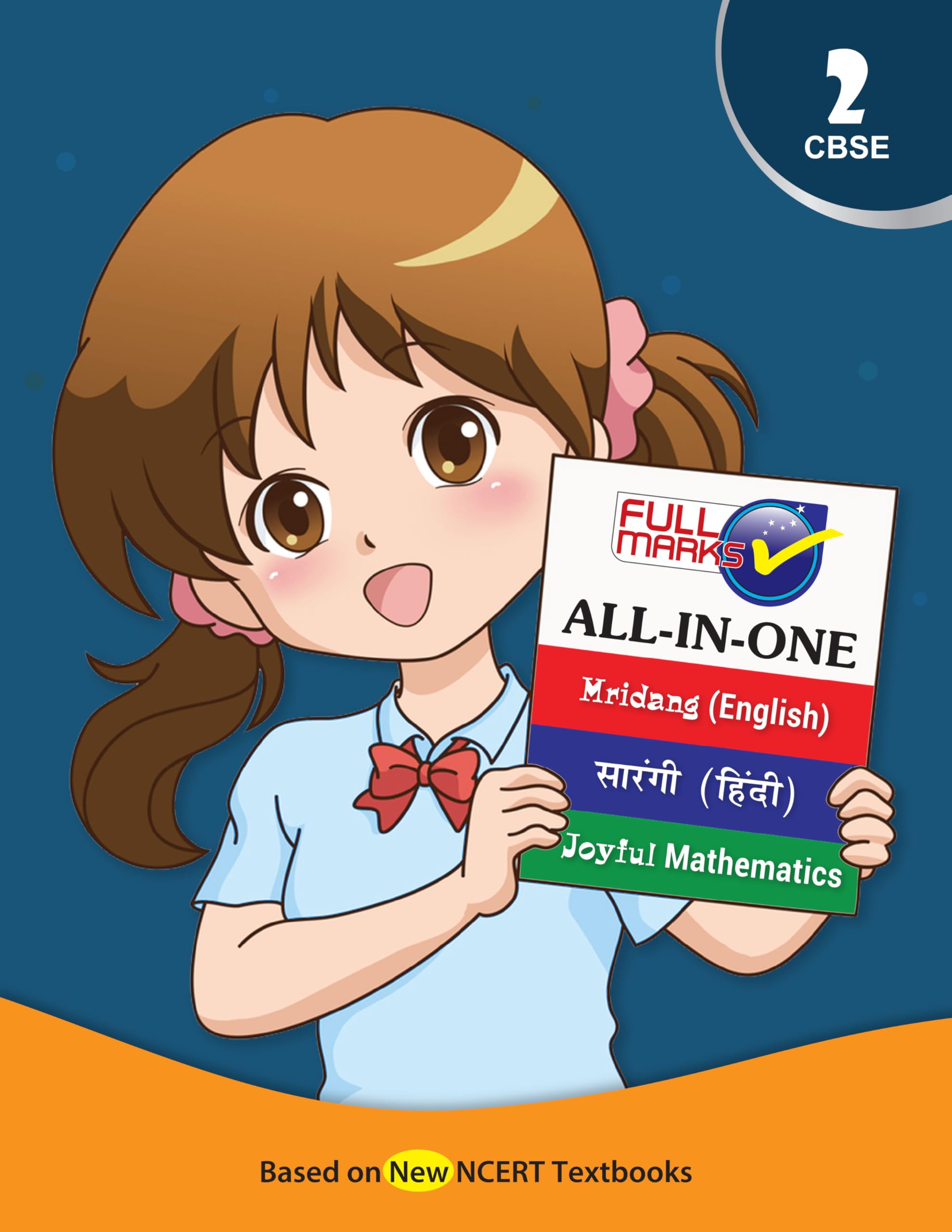 Full Marks AllinOne Class 2 | Complete Study Material for English, Hindi & Maths | Based on Latest NCERT Textbooks  Mridang, 