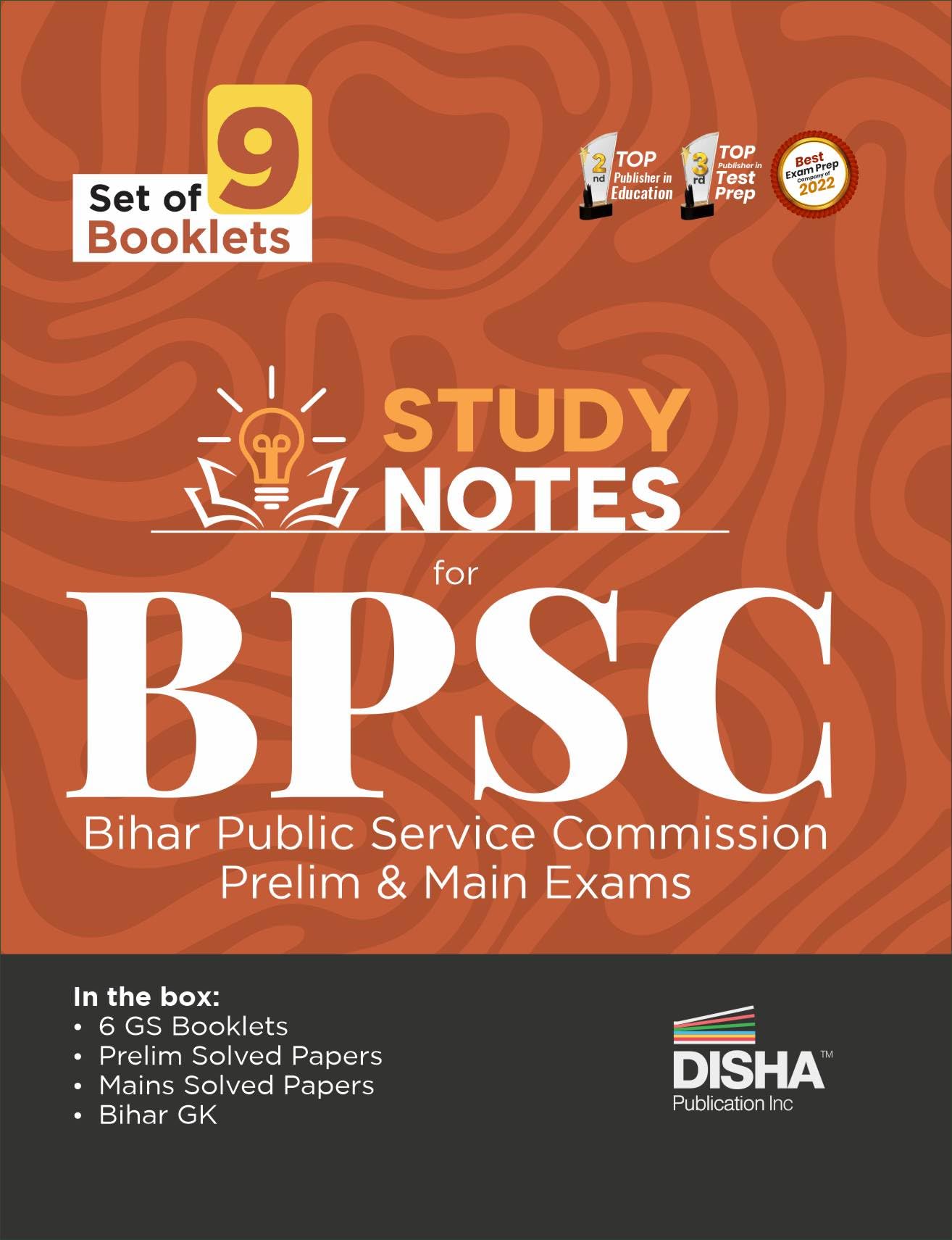 Disha Success Study Notes Package For Bpsc Bihar Public Service Commission Prelim & Main Exams