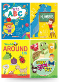 First Learning Picture Books Set for kids  3 to 5 Years Old Children  Numbers, Alphabets, Hindi Varnmala, Environment (Set of 