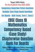 Cbse Class 10 Mathematics Competency Based (Case Study) Chapterwise Question Bank For Boards