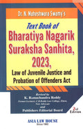 Text Book of Bharatiya Nagarik Suraksha Sanhita, 2023, Law of Juvenile Justice and Probation of Offenders Act  By Dr. N. Mahesh