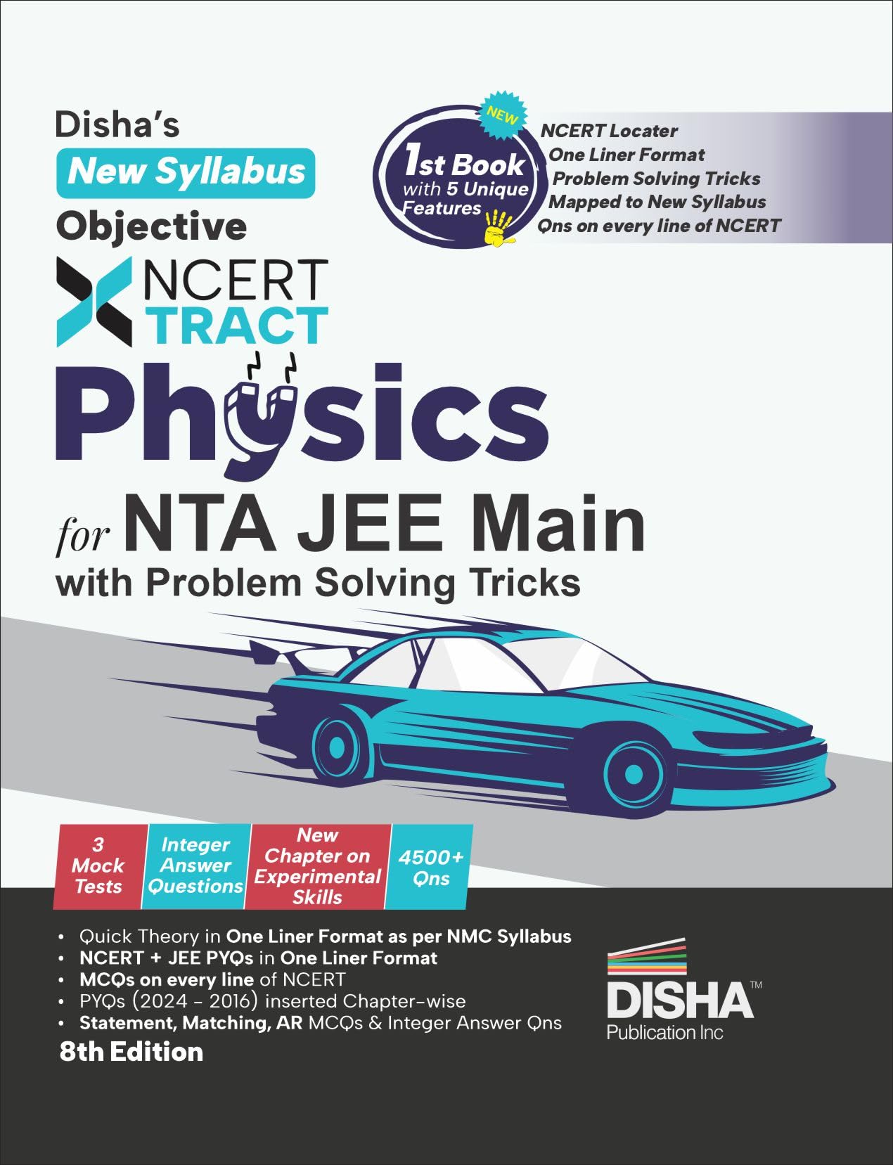 DishaS New Syllabus Objective Ncert Xtract Physics For Nta Jee Main 7Th Edition | Useful For Bitsat, Viteee & Advanced |Mcqs/ 
