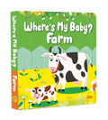 Board Book: Wheres My Baby? Farm  Illustrated Story books for Kids