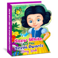 Hello Friend Books My Shaped Story Book: Snow White And The Seven Drawfs  Shaped Story Board Book for Kids