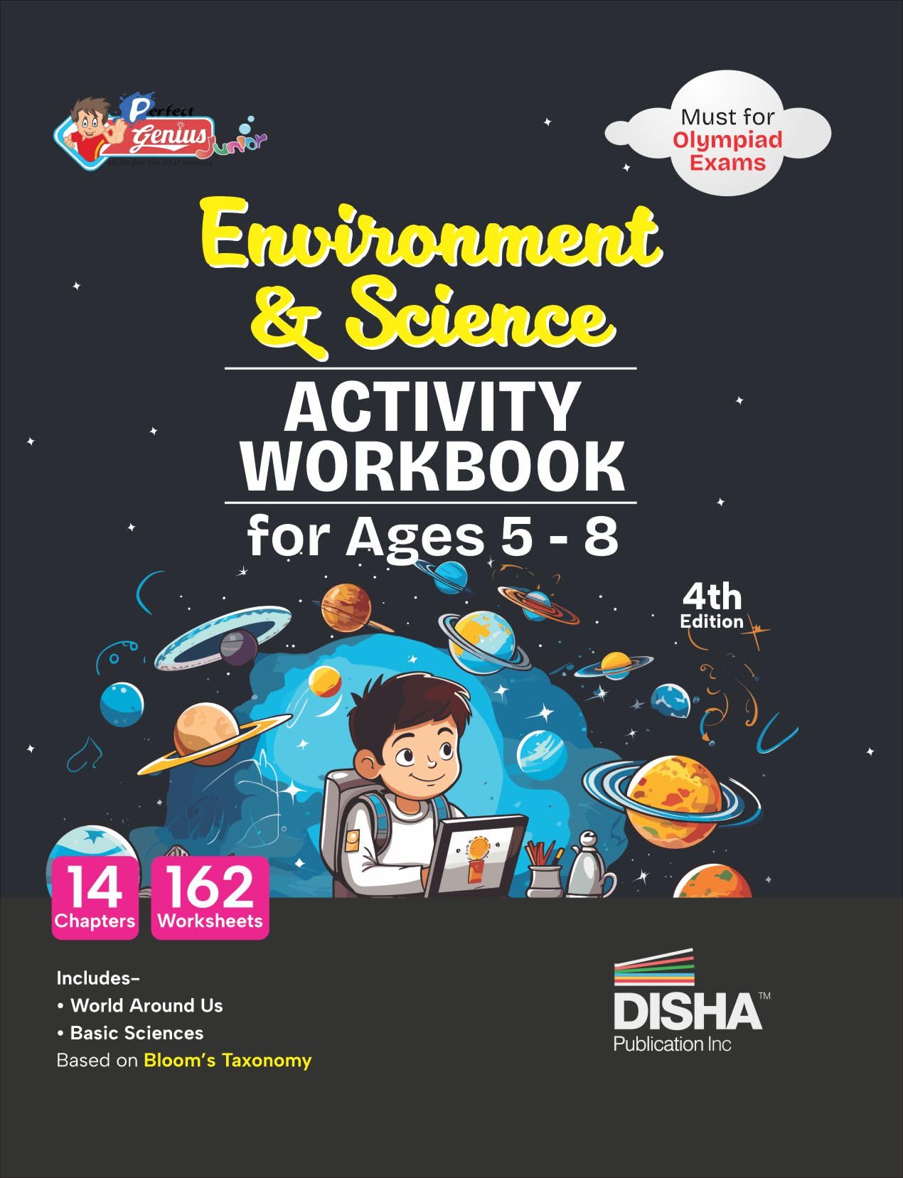 Disha Perfect Genius Environment & Science Activity Workbook For Ages 5 To 8  4Th Edition | Must For Olympiad Exams | Builds 16