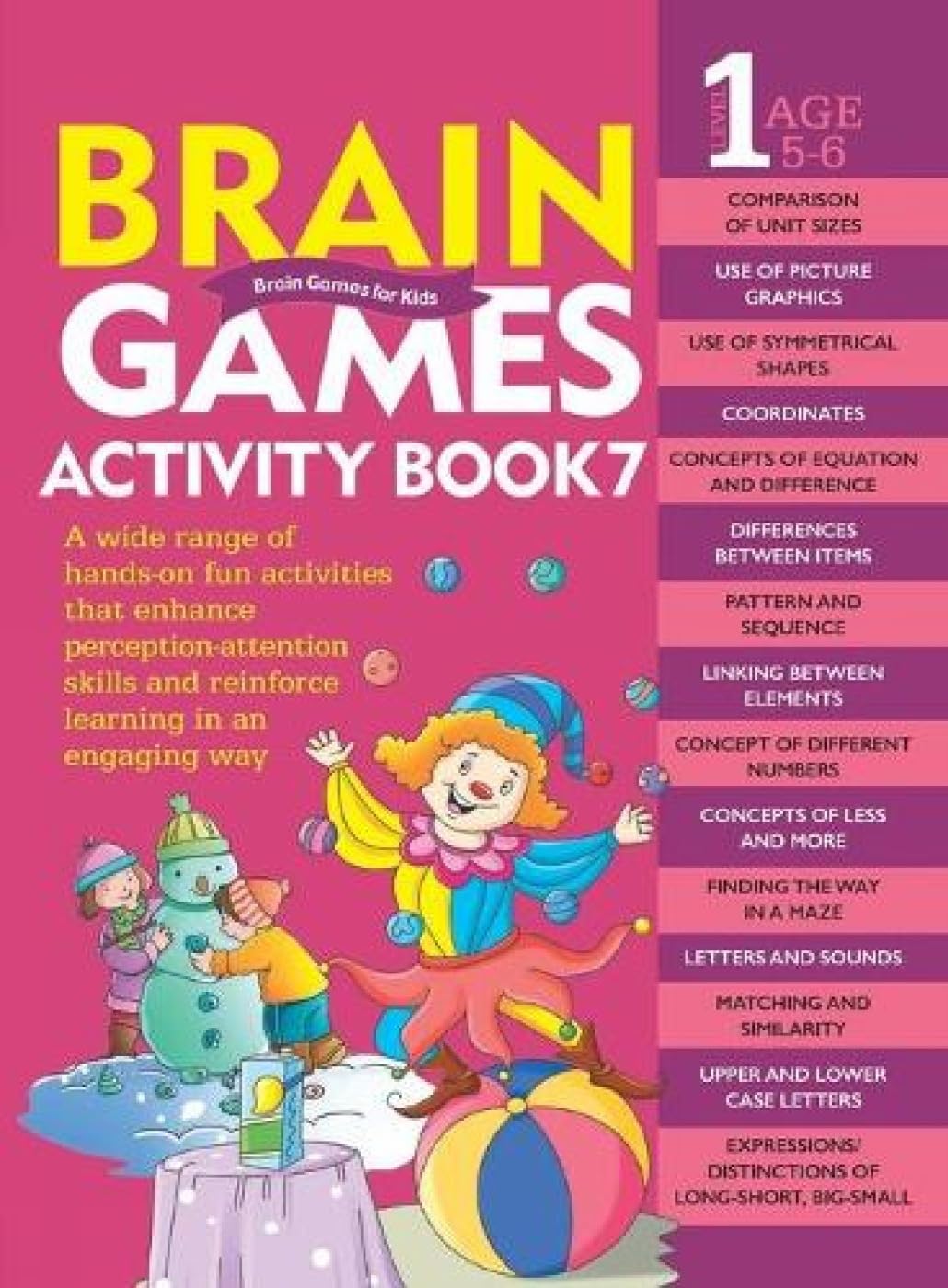 Activity Book : Brain Games for Kids : Brain Games Activity Book Level 1 : Book7