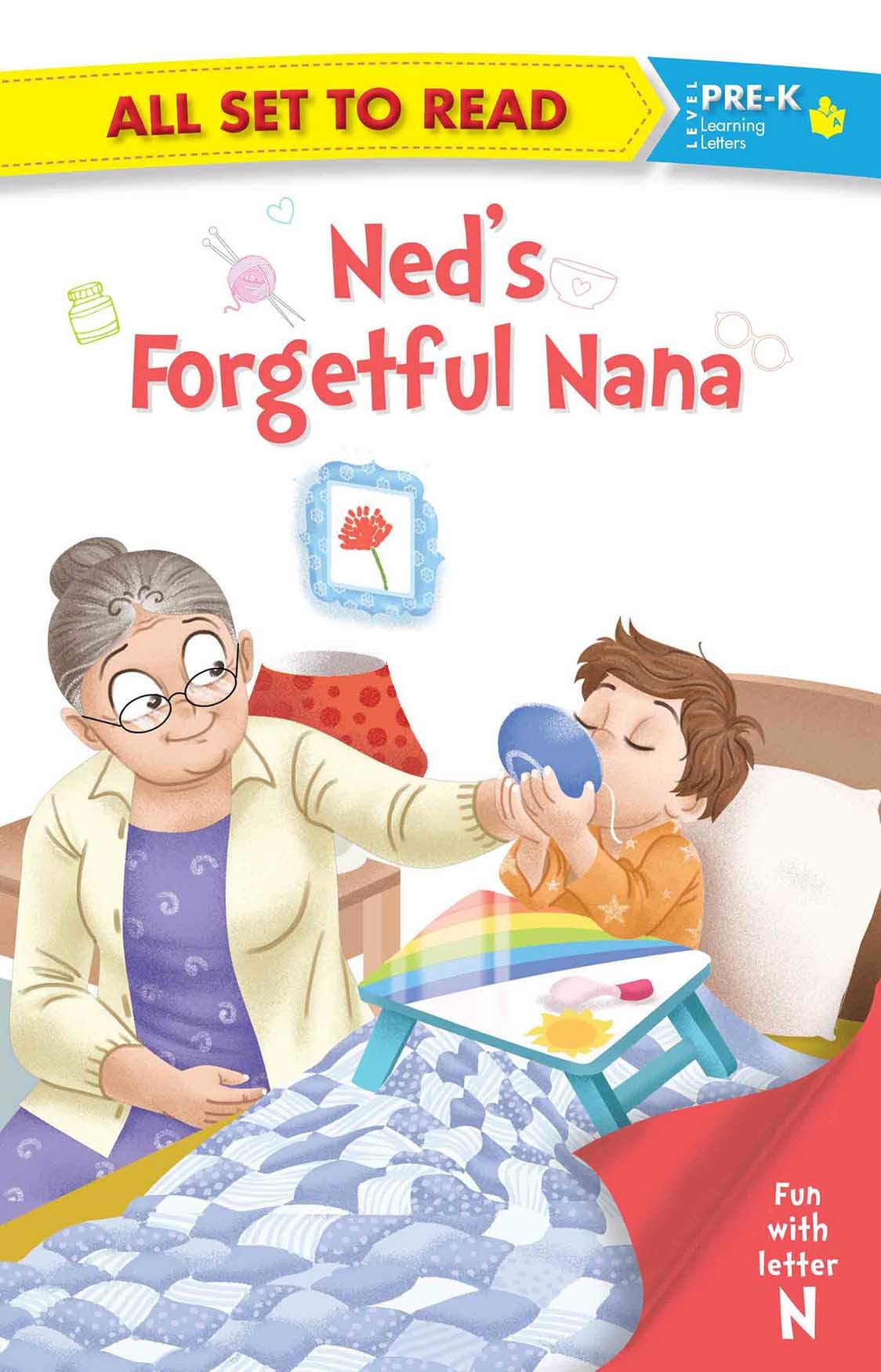 All set to Read Fun with Letter N Neds Forgetful NanaREADERS