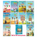 Set Of 10 Moral Story Books For Kids With Activities, Free 500+ Worksheets With Parenting Tips, Short Illustrated Bedtime Storie