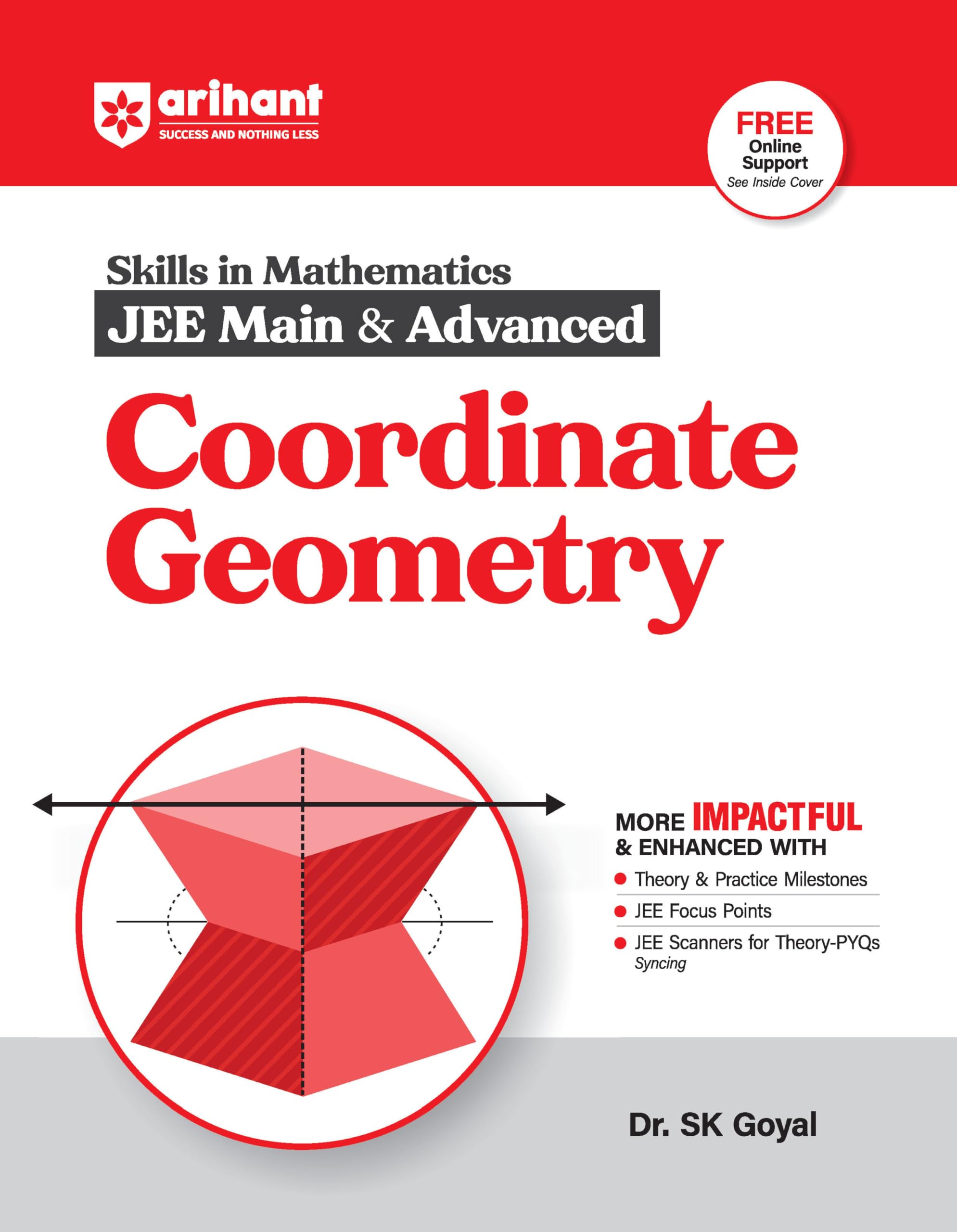 Arihant Skills In Mathematics For Jee Main & Advanced Coordinate Geometry | Fully Revised With Theory And Practice Milestones, 