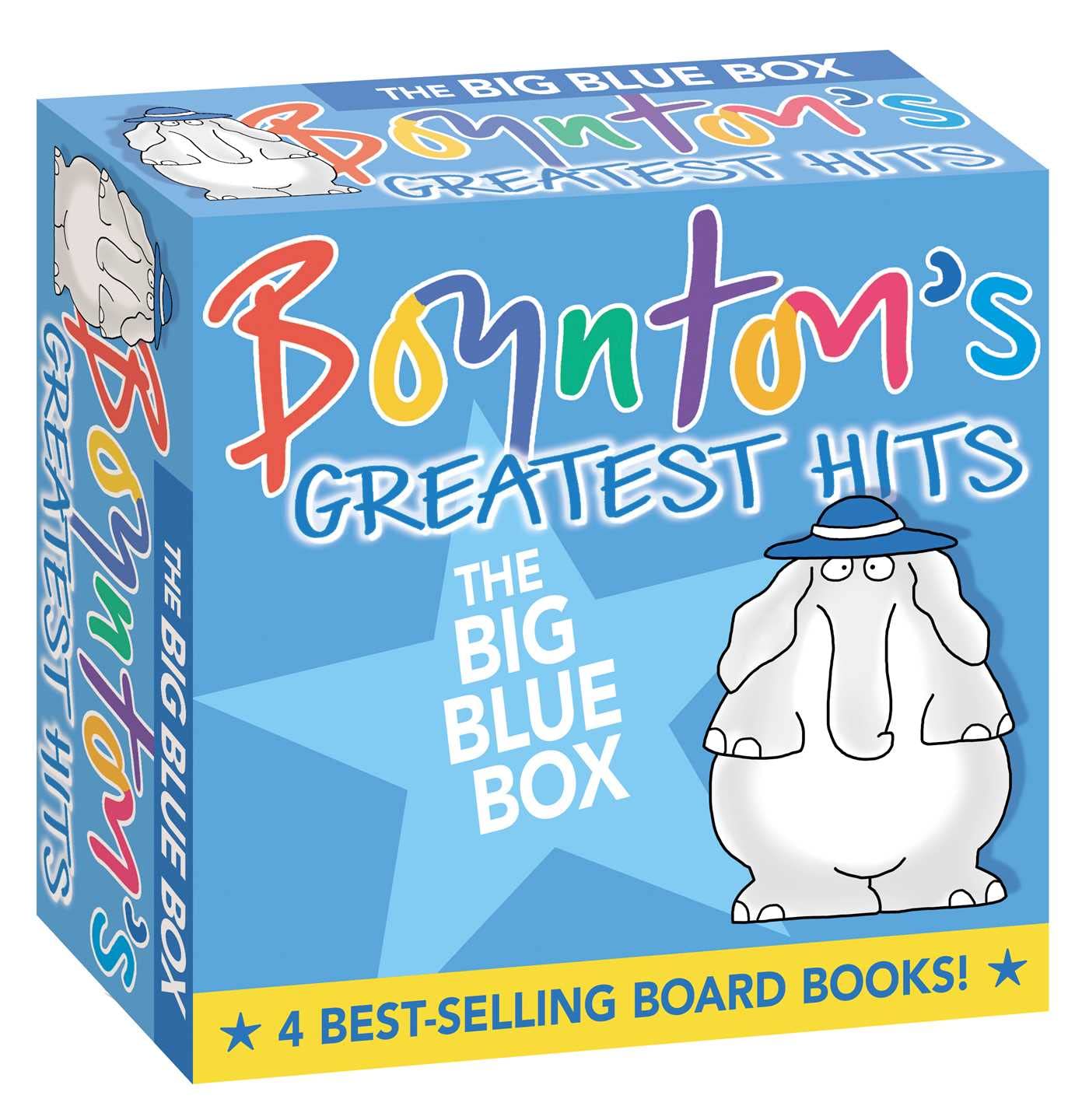 Boyntons Greatest Hits The Big Blue Box (Boxed Set): Moo, Baa, La La La!; A to Z; Doggies; Blue Hat, Green Hat