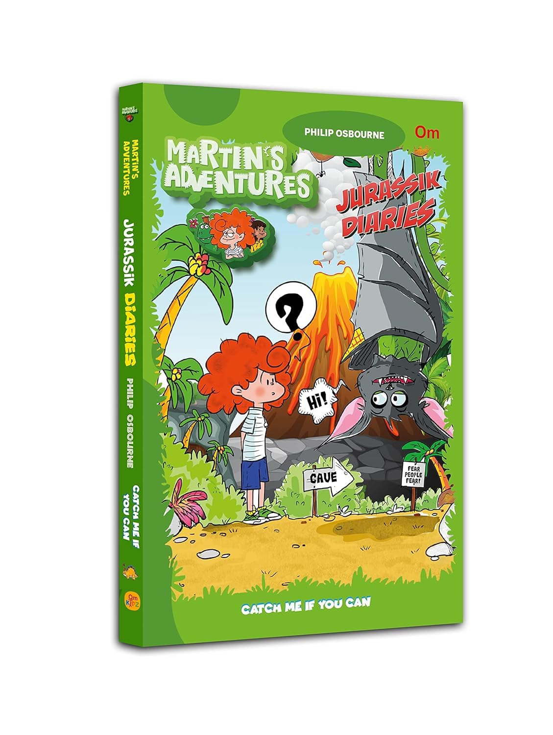 Martins Adventures: Jurassik Diaries  Catch Me If You Can  Graphic novel for kids